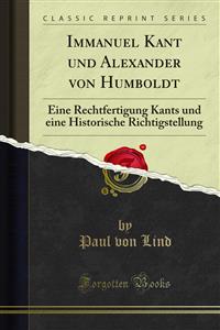 Immanuel Kant und Alexander von Humboldt