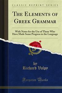 Elements of Greek Grammar