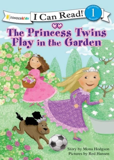 Princess Twins Play in the Garden