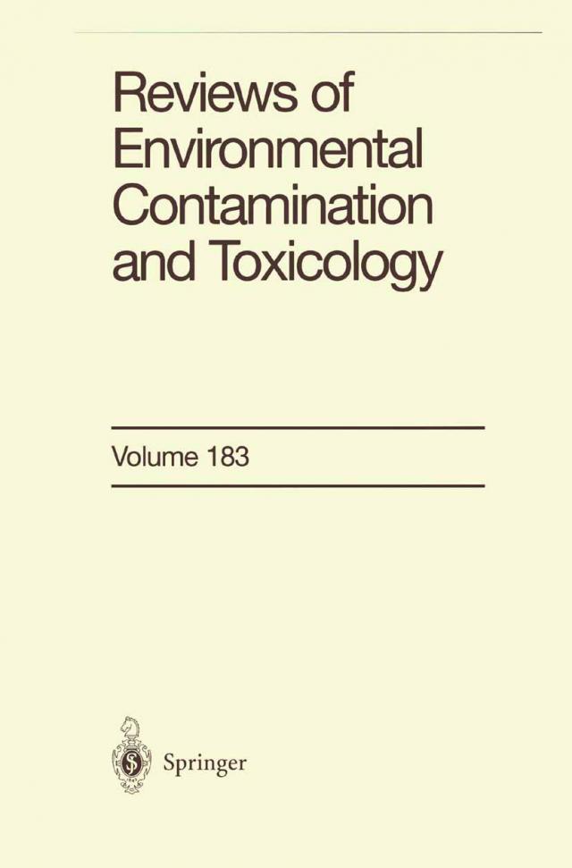 Reviews of Environmental Contamination and Toxicology. Vol.183