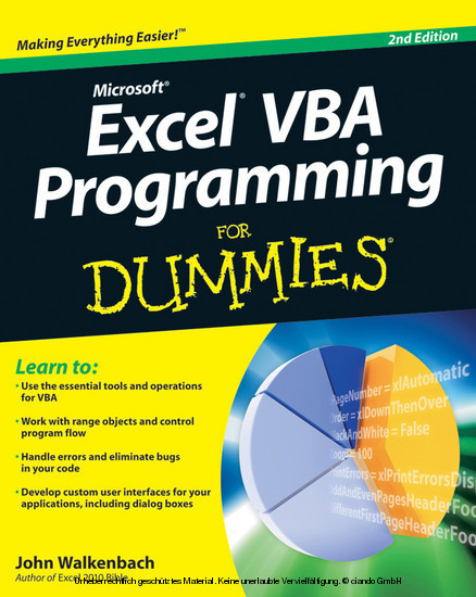 Excel VBA Programming For Dummies-MAJ