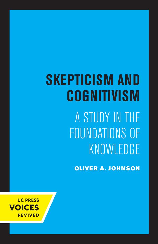 Skepticism and Cognitivism