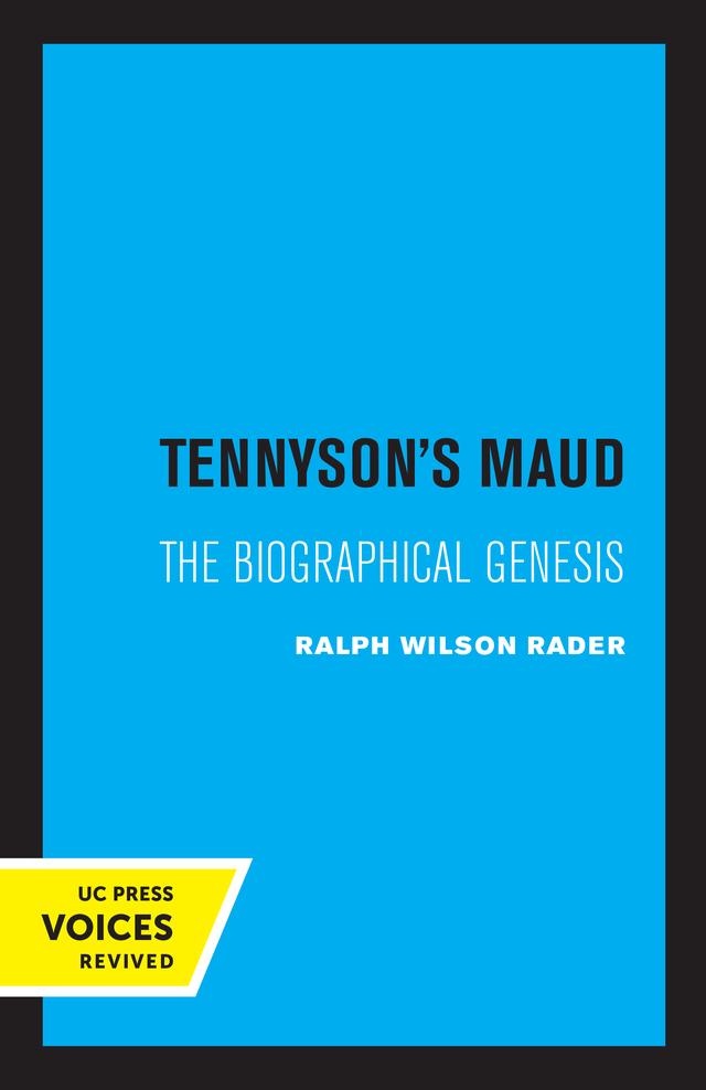 Tennyson's Maud