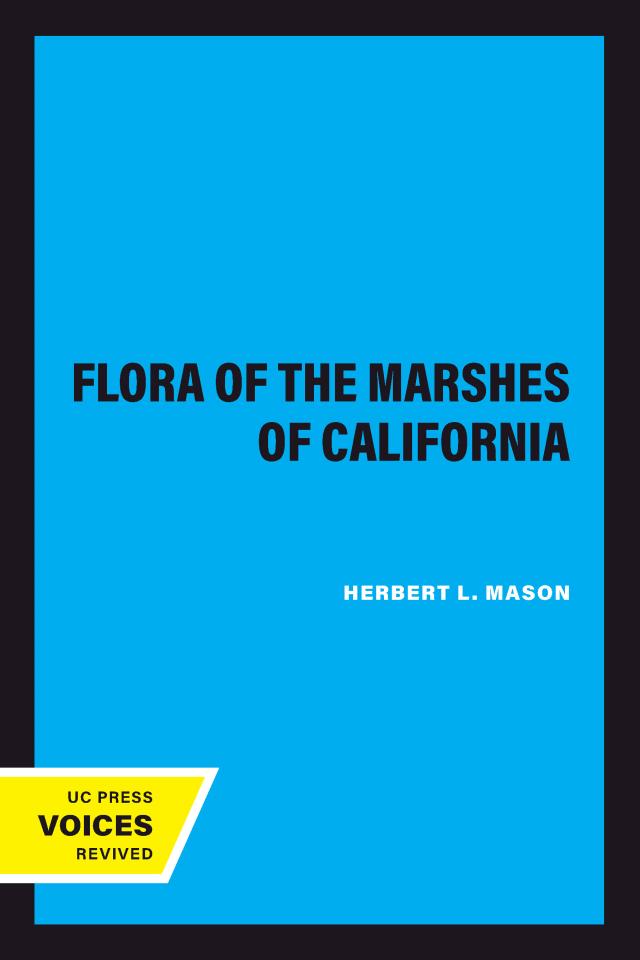 A Flora of the Marshes of California