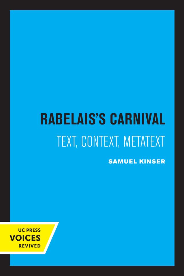 Rabelais's Carnival