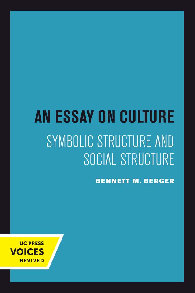An Essay on Culture