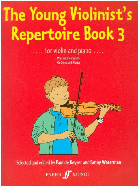 Young Violinist's Repertoire, violin + piano. Bk.3