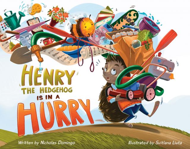 Henry The Hedgehog Is In A Hurry