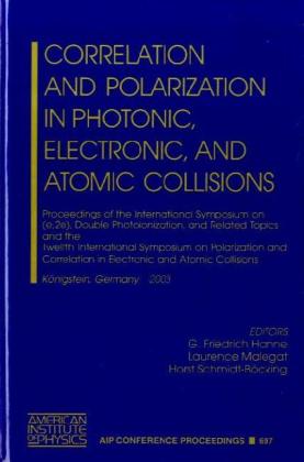 Correlation and Polarization in Photonic, Electronic, and Atomic Collisions