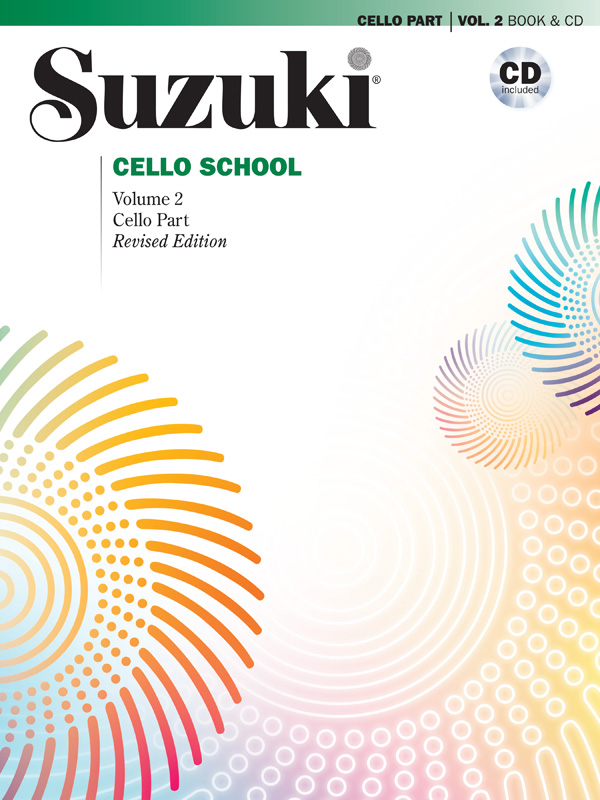 Suzuki Cello School Cello Part & CD, Volume 2 (Revised)