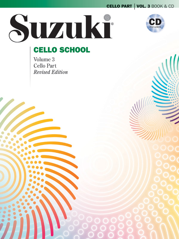 Suzuki Cello School Cello Part & CD, Volume 3 (Revised)