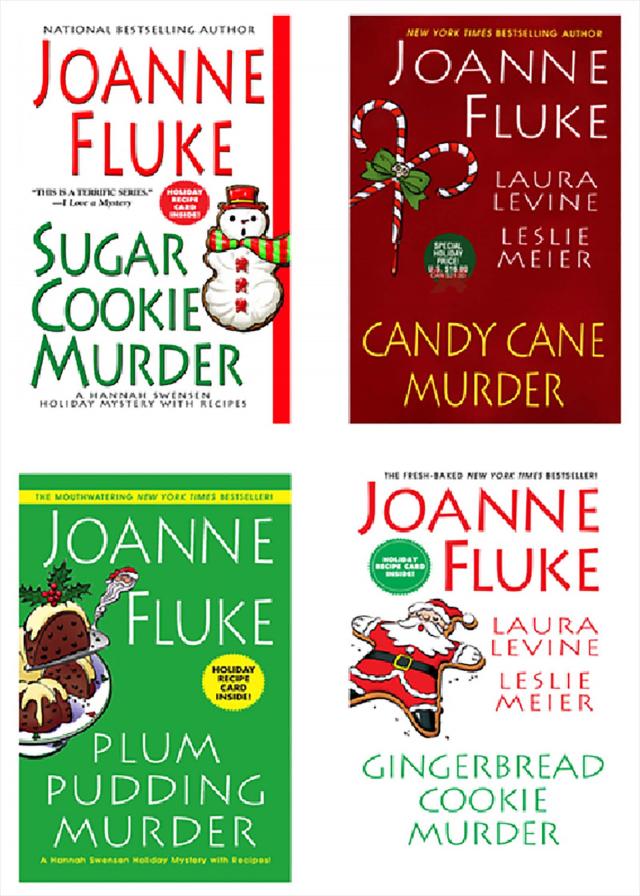 Joanne Fluke Christmas Bundle: Sugar Cookie Murder, Candy Cane Murder, Plum Pudding Murder, & Gingerbread Cookie Murder