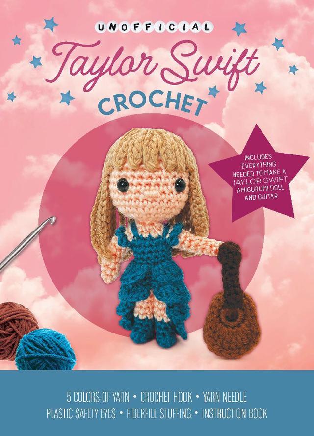 Unofficial Taylor Swift Crochet Book and Kit