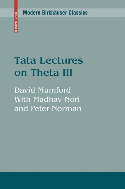 Tata Lectures on Theta