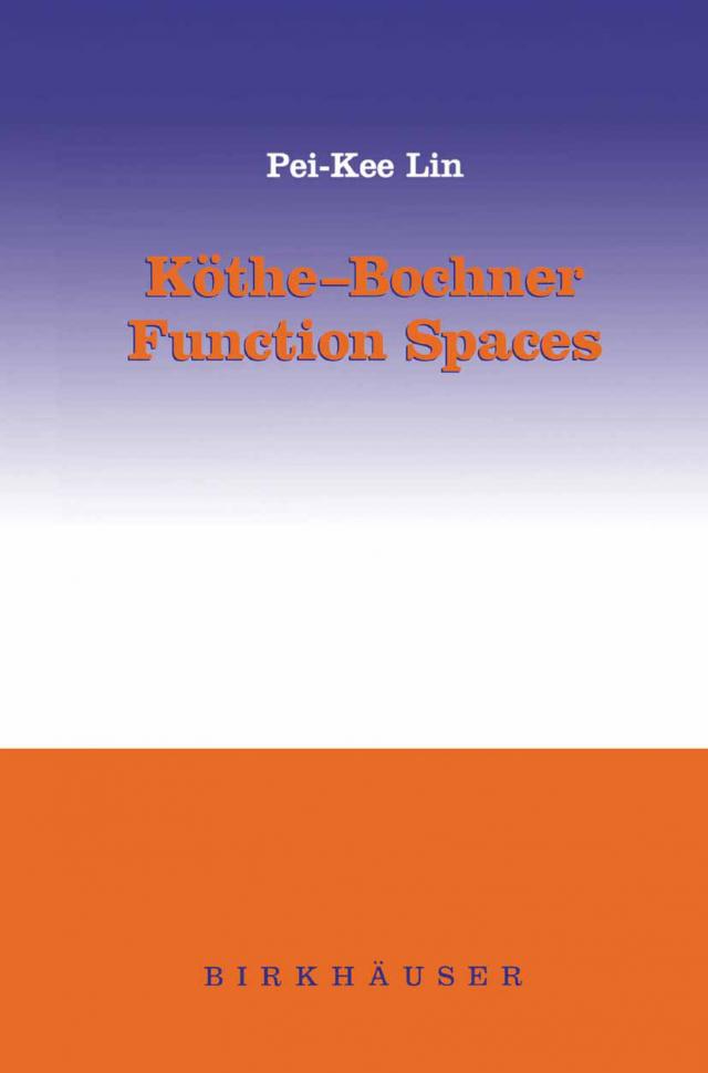Kothe-Bochner Function Spaces
