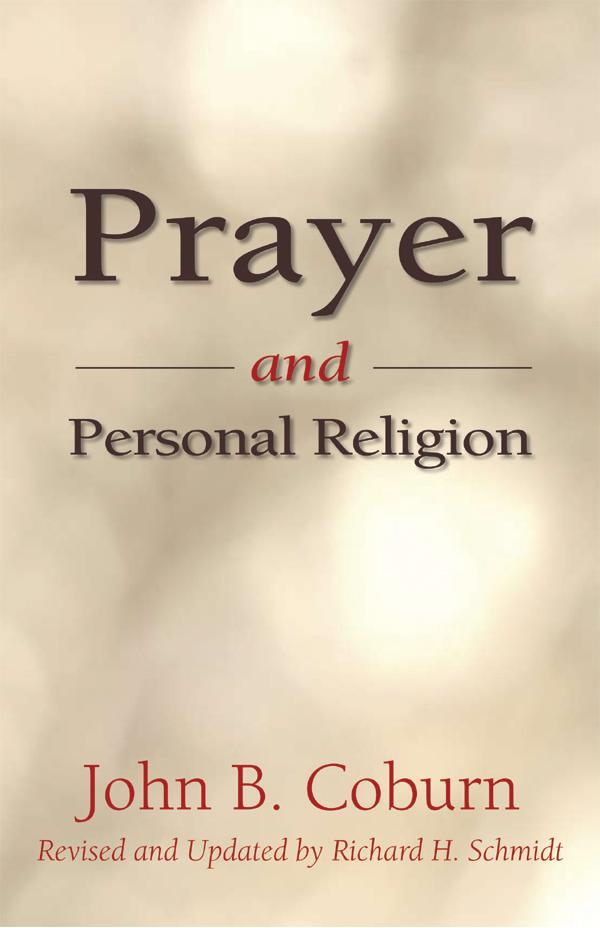 Prayer and Personal Religion