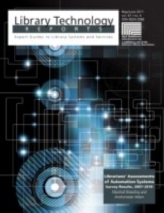 Librarians' Assessments of Automation Systems: Survey Results, 2007-2010