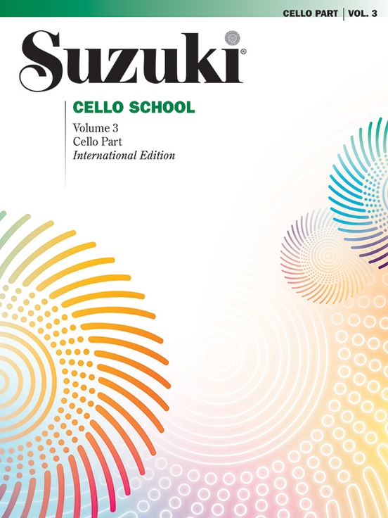 Suzuki Cello School Cello Part, Volume 3 (Revised)