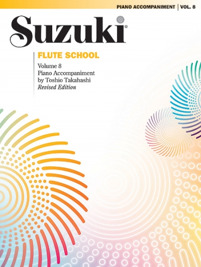 Suzuki Flute School Piano Accompaniment, Volume 8 (Revised)