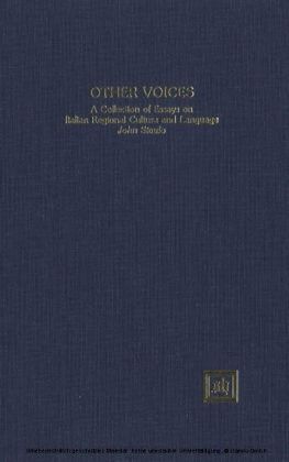 Other Voices. A Collection of Essays on Italian Regional Culture and Language