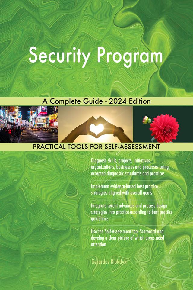 Security Program A Complete Guide - 2024 Edition