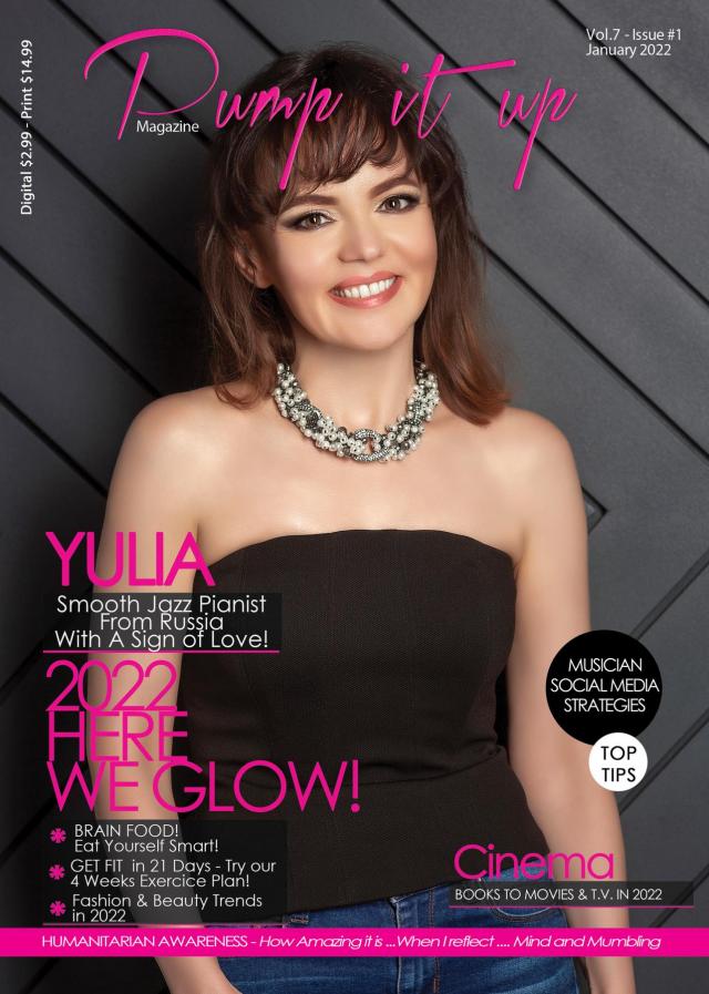 Pump it up Magazine - Yulia Smooth Jazz Pianist From Russia With A Sign Of Love