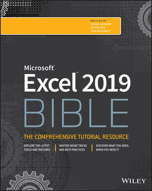 Excel 2019 Bible Kartoniert / Broschiert.