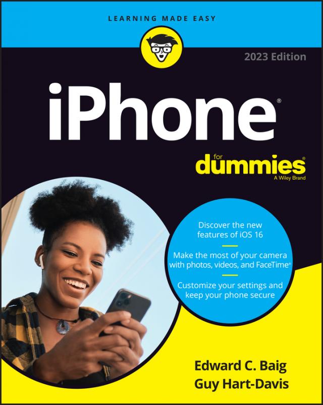 iPhone For Dummies, 2023 Edition