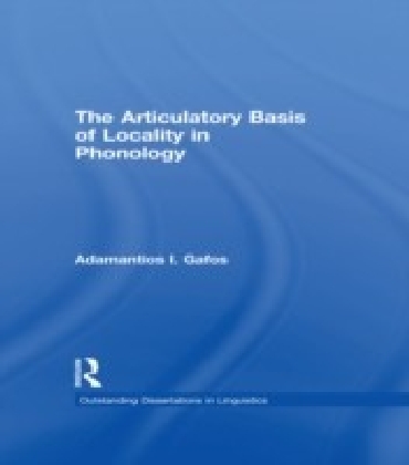 Articulatory Basis of Locality in Phonology