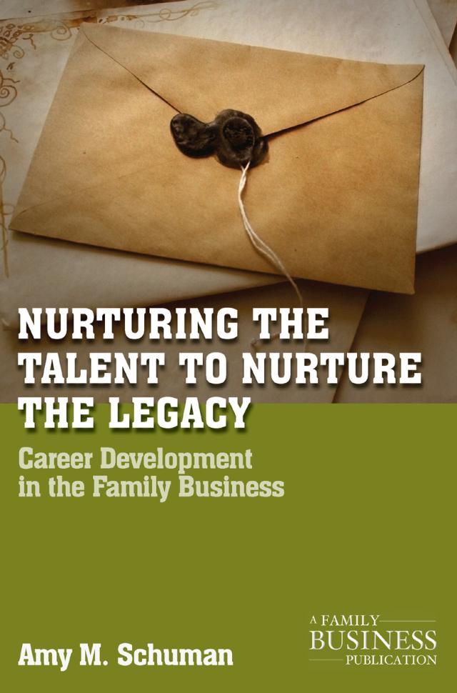 Nurturing the Talent to Nurture the Legacy
