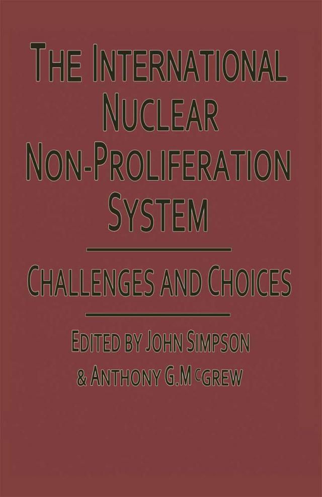International Nuclear Nonproliferation System