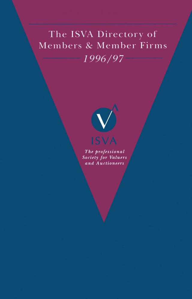 ISVA Directory of Members and Member Firms 1996/7