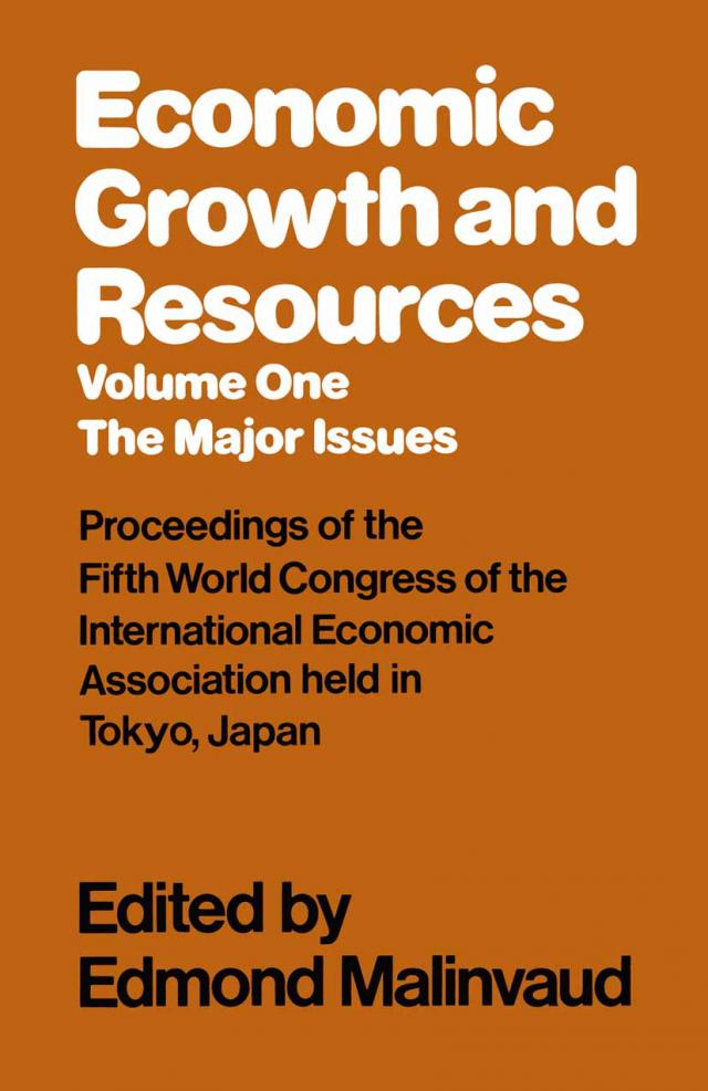 Economic Growth and Resources