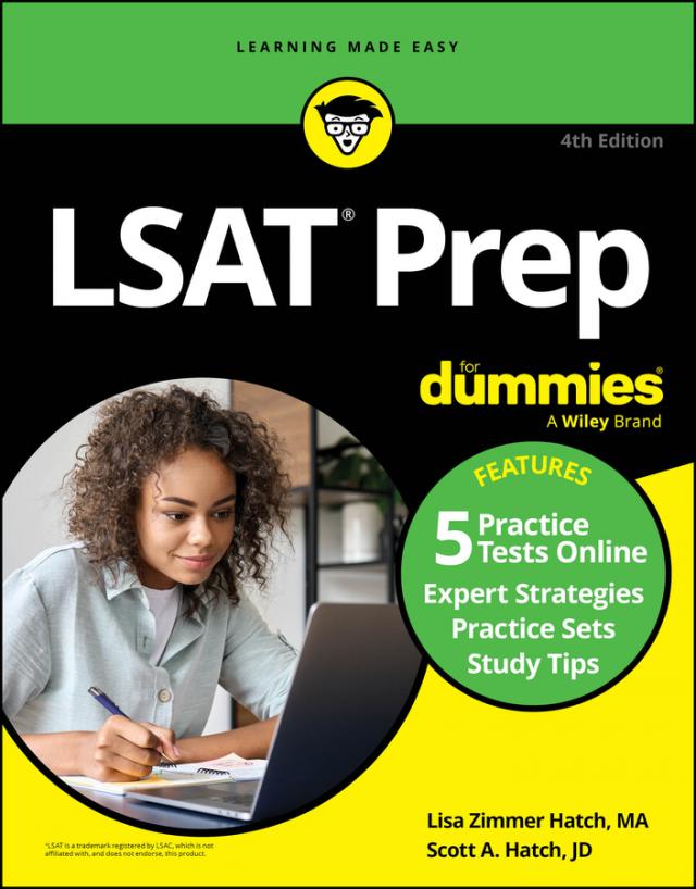 LSAT Prep For Dummies (+5 Practice Tests Online)
