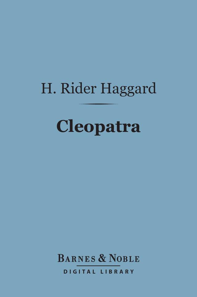 Cleopatra (Barnes & Noble Digital Library)