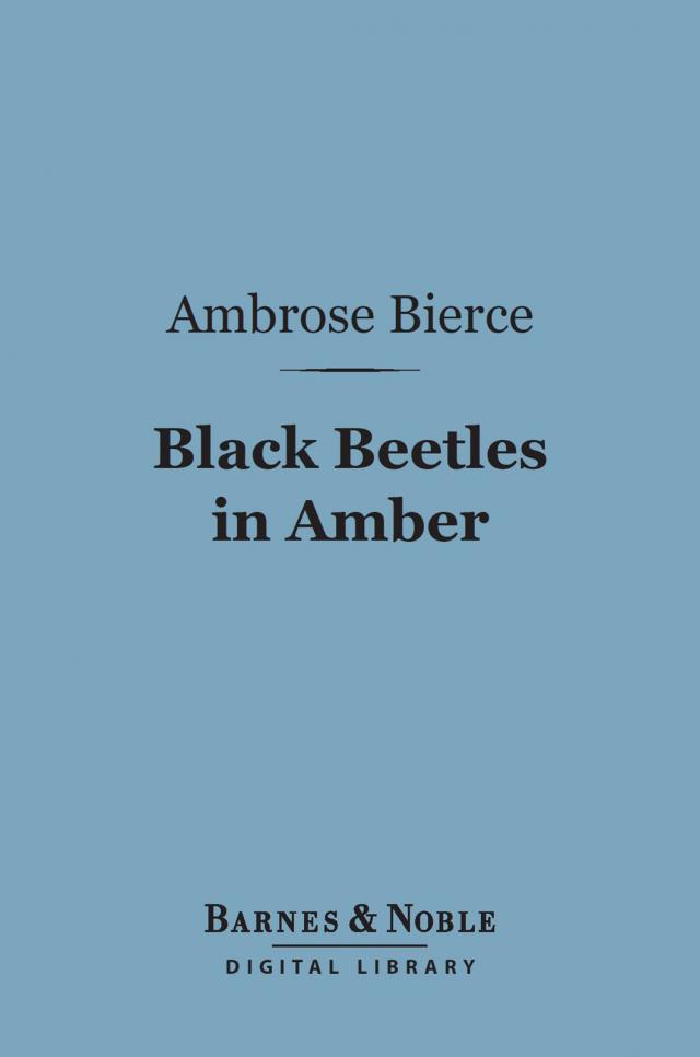 Black Beetles in Amber (Barnes & Noble Digital Library)
