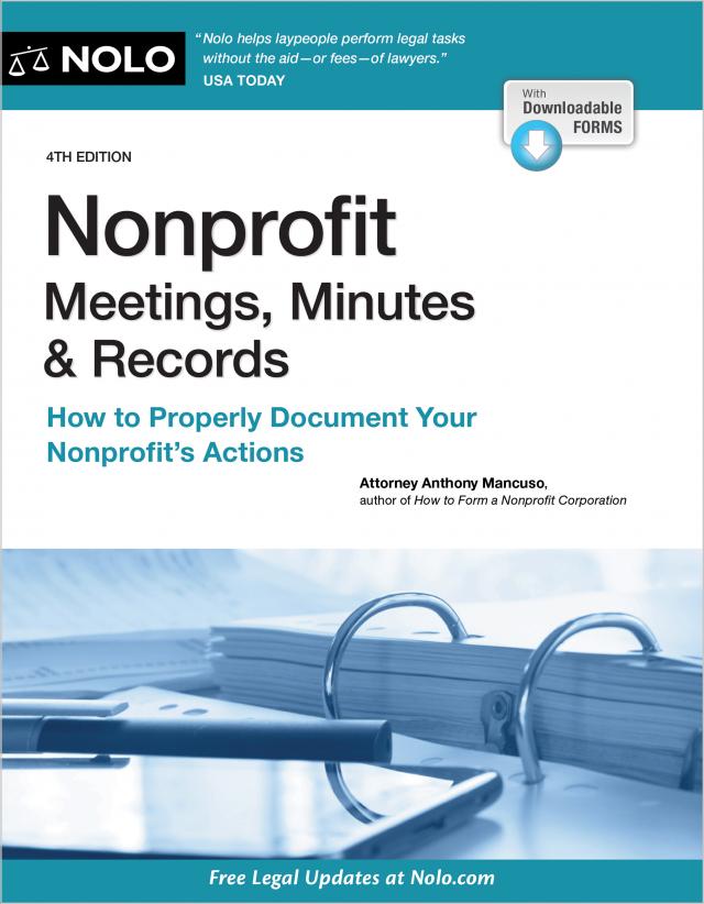 Nonprofit Meetings, Minutes & Records