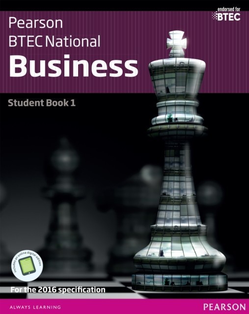 BTEC Nationals Business Student Book 1 Library Edition