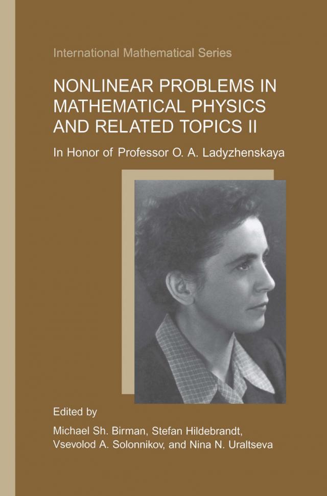 Nonlinear Problems in Mathematical Physics and Related Topics II