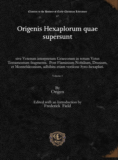 Origenis Hexaplorum quae supersunt