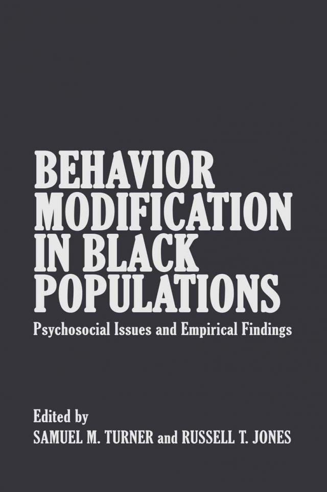 Behavior Modification in Black Populations
