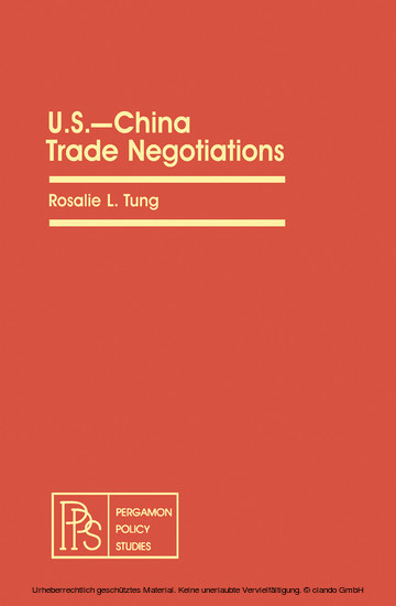 U.S.-China Trade Negotiations