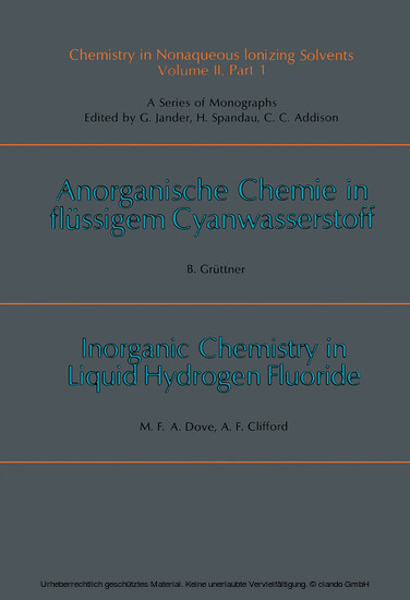 Chemistry in Anhydrous, Prototropic Solvents