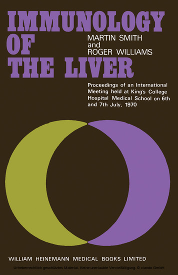 Immunology of the Liver