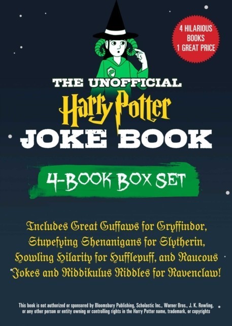 Unofficial Joke Book for Fans of Harry Potter 4-Book Box Set