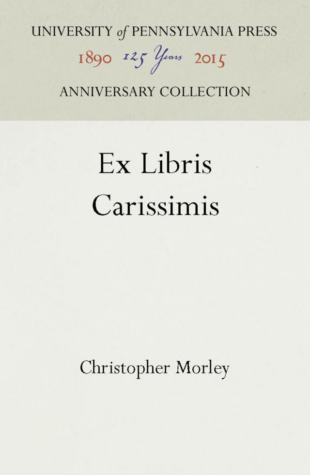 Ex Libris Carissimis