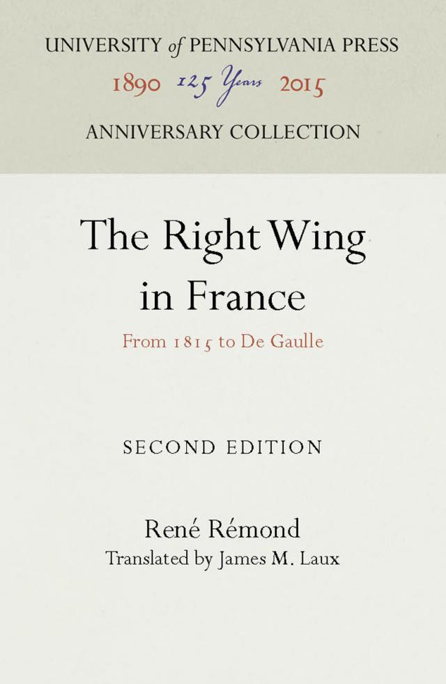 The Right Wing in France