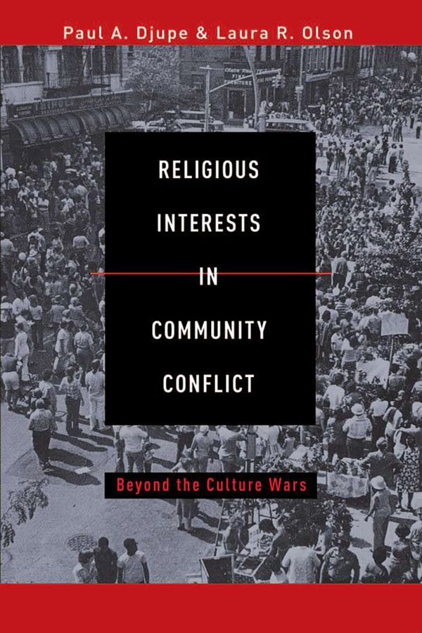 Religious Interests in Community Conflict