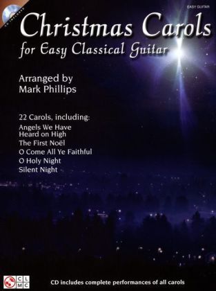 Christmas Carols For Easy Classical Guitar, w. Audio-CD