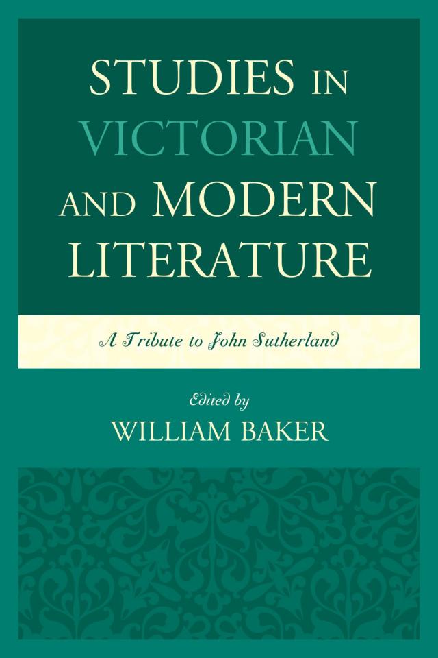 Studies in Victorian and Modern Literature